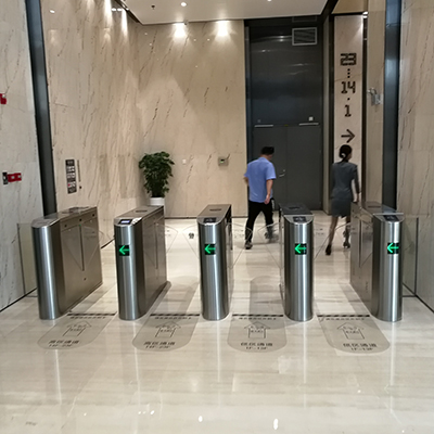 寫字樓圓弧翼閘四通道