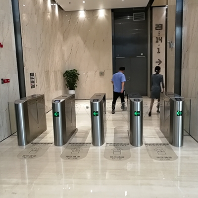 寫字樓圓弧翼閘四通道